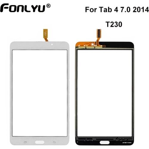 Touch Screen Digitizer Glass For Samsung Galaxy Tab 4 7.0 T230 SM-T230 LCD Display Tablet Touchscreen Glass Panel Replacement