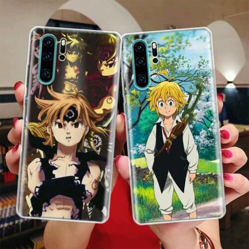 Seven Deadly Sins Meliodas Silicon Phone Case For Huawei Honor 10 9 20 Lite Y5 Y6 Y7 Y9 9X 8X 8S 8A 7X 7A 7S Pro + 10i20i Coque