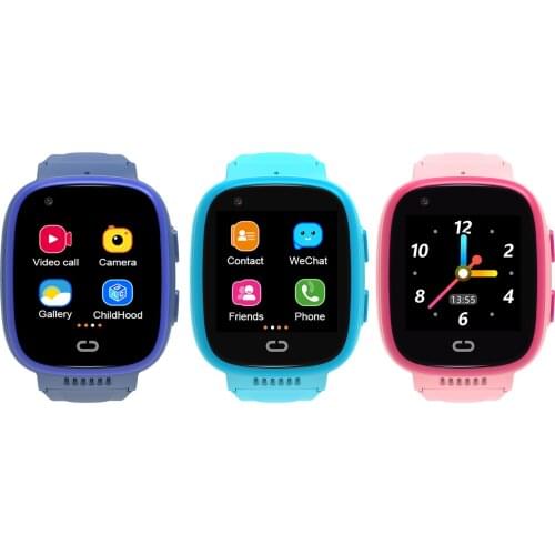 Childrens Smart Watch SOS Phone Watch Smartwatch For Kids 4G GPS Waterproof IP67 Kids Gift For IOS Android Kids Smartwatch