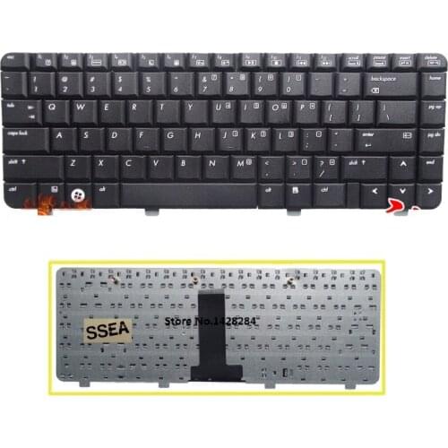 SSEA New US Keyboard For HP DV2000 V3000 DV3000 DV2500 V3500 V3700 laptop Keyboard
