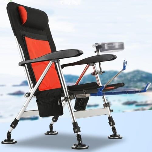 Outdoor Beach Chair Can Be Used All Seasons Summer Beach Outdoor Picnic Seat with Portable Folding Chair Oxford Cloth Light Seat