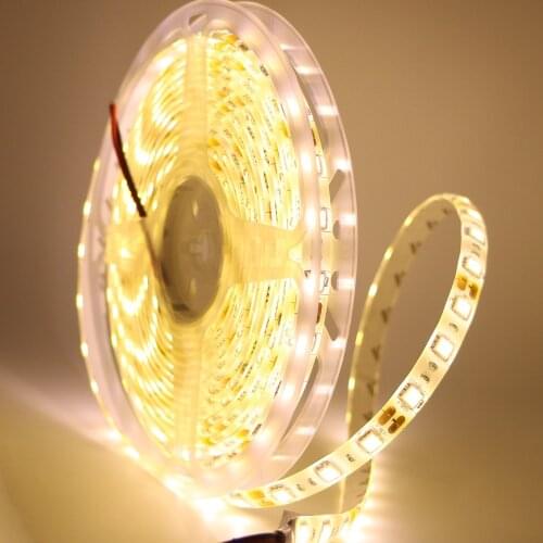 DC12V 5050 SMD RGB RGBW WW LED Strip Light Waterproof flexible Strip Light 60Leds/m Led Tape Home Decor Lamp Car Lamp Decoration