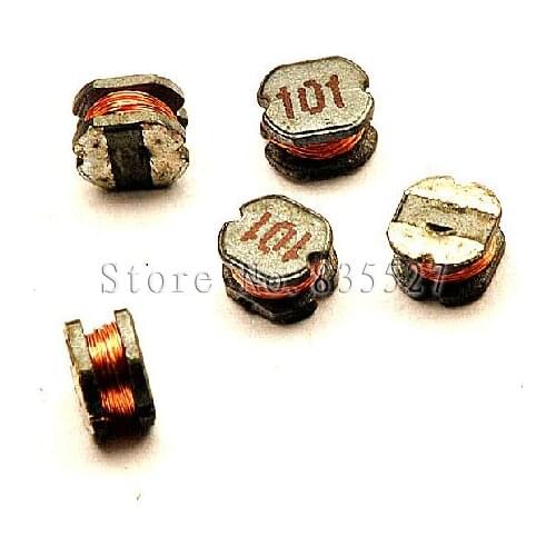 200PCS/LOT SMD power inductors CD32 100UH Printing 101