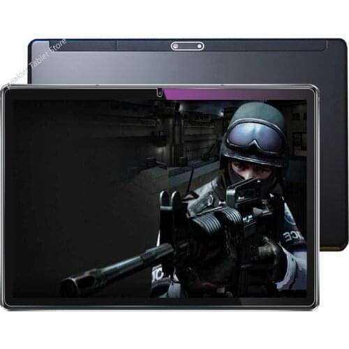 2021 Free Shipping 2.5D Tempered Glass 10 inch Dual SIM Card Phone Call Wifi A-GPS IPS Tablets 10.1+Keyboard Case/Leather Case