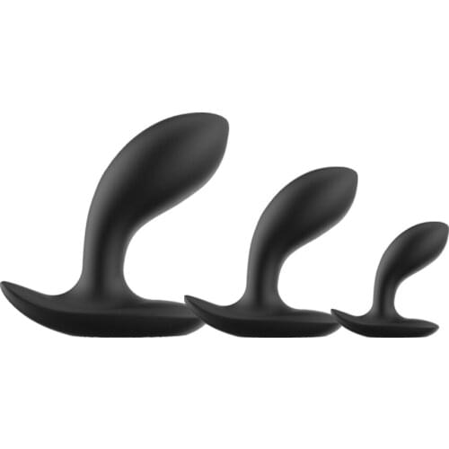 3pcs Silicone Anal Plugs Training Set Bullet Dildo Anal Sex Toy For Woman Male Prostate Massager Butt Plug Outdoor Adult Sex Toy