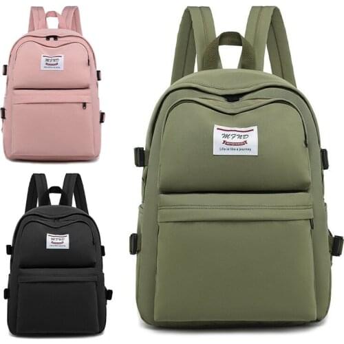 15.6 Inch Large Laptop Backpack Preppy Style Stuends School Bag Lightweight Oxford Travel Pack Outdoor Sport Rusksack Mochlia