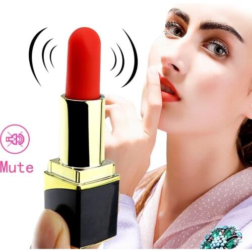 EXVOID Magic Wand Lipstick Vibrator Bullet Vibrating Clitoris Stimulator 10 Speed Nipple Massage Sex Toys for Women Secret