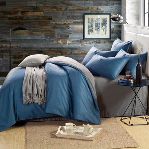 SongKAum New Design 100% Cotton 3Pcs/4Pcs Bedding Set ,Solid Color King/Queen/twin Size,Duvet Cover/Bed Spread/Pillowcases