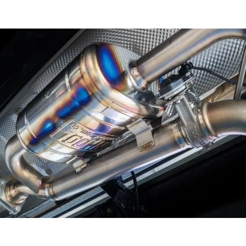 Factory direct selling Modified Titanium valve control Car exhaust muffler Pipe for Mercedes G500 4x4-2