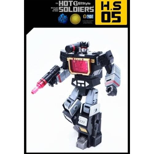 INSTOCK HS MFT Transformation HS-05 Soundwave With Laserbeak G1 Pocket War Action Figure Robot Toys