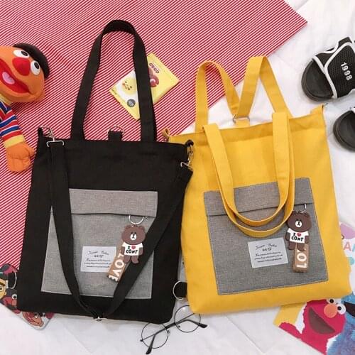 Japanese Fashion Kawaii Street Diagonal Cross Bag Harajuku Shoulder HandBag Cute Zipper School Backpack Women Y2k ​Messenger Bag