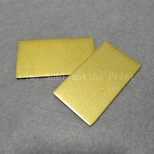 15pcs/lot Blank Sublimation 4.7*8.4cm RectangleMetal plates DIY Fridge Magnets Refrigerator Sticker Creative Sublimation Gift