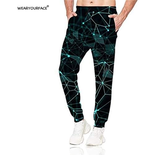 Pineapple Constellation 3D All Over Print Full Length Joggers Pants Hipster Fashion Streetwear Sweatpants Men Unisex Clothes