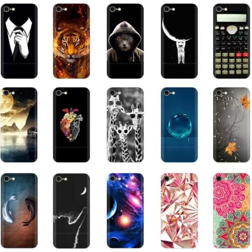 Case For iPhone SE 2020 Case Silicone Printed Soft TPU Protective Cover For iPhone 5S 4S SE 2 Coque Soft TPU Cover Funda Carcasa