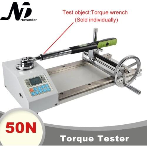 Digital Torque Wrench Tester 50N Accuracy 1% Torque Spanner Calibration