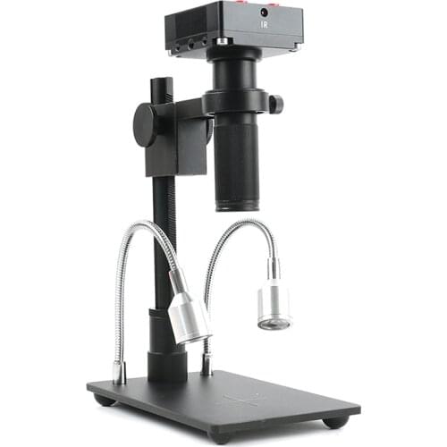 16MP 30MP 1080P HDMI USB PCB Soldering TF Electronic Digital Industrial Lab 150X C Mount Video Microscope Camera For PCB Repair