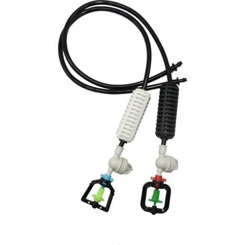 Greenhouse Hanging rotating water sprinkler Nozzle lawn garden sprinklers irrigation Kits For plant watering 1set