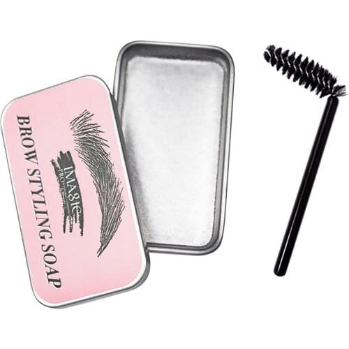 Eyebrow Soap Transparent Long Lasting Natural Brow Styling Gel Wild Eyebrow Styling Eyebrow Cream Eyebrow Wax Eyebrow Brush New