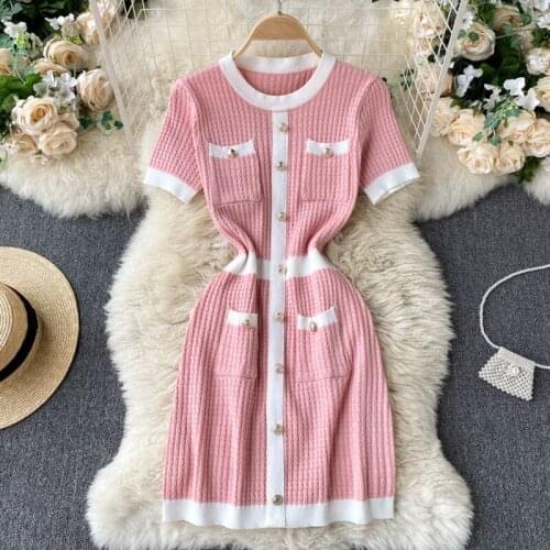 Модные трикотажные платья OAITUX China At AliExpress