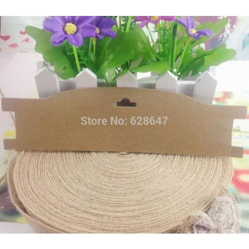 Wholesale Free Shipping kraft jewelry card 2015 New Hair Clip Hair band Card Jewelry Display Card If Custom Logo Will Cost Extra