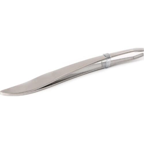 Professional Useful Eyebrow Tweezers Hair Beauty Slanted Stainless Steel Tweezer