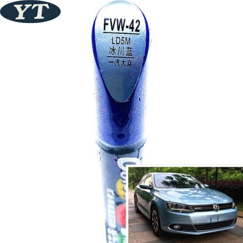 Car scratch repair pen, auto painting pen BLUE color for volkswagen polo golf 6,7 touran passat tiguan CC ,car painting pen