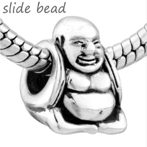 Fit Pandora charm bracelets Holy Buddha Religion Beads Charms Bracelets Fit All Brands beads for jewelry making