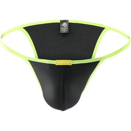 Sexy Mens Briefs Soft Breathable Modal Underwear Thongs Mens Sexy Underpants Low-waist Jockstrap Undies Cueca Underpants Male
