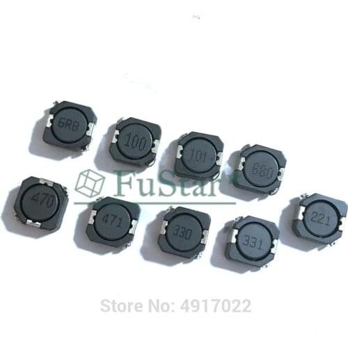10PCS/lot SMD Power Inductors CDRH104R CD104R 10*10*4MM 2.2UH 3.3UH 4.7UH 6.8UH 10UH 22UH 33UH 47UH 68UH 100UH 150UH 220UH 330UH