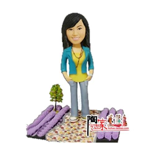 2019 Real Minions Brinquedos wedding Toys Custom Figurine Wedding Birthday Gift Valentines Day for Her Boyfriend Cake Topper