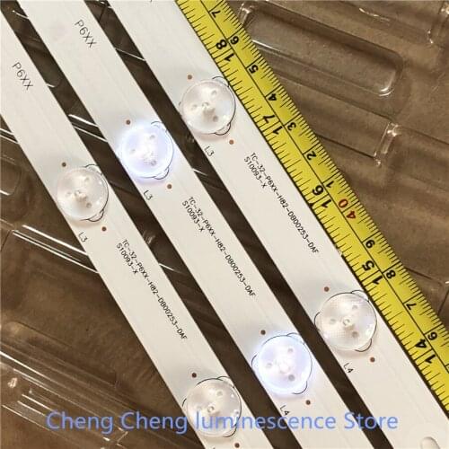12Pieces/lot TCL L32F3320B 32E09 LCD backlight strip 4C-LB320T-YH1 006-P2K1683A TCL 9lamp