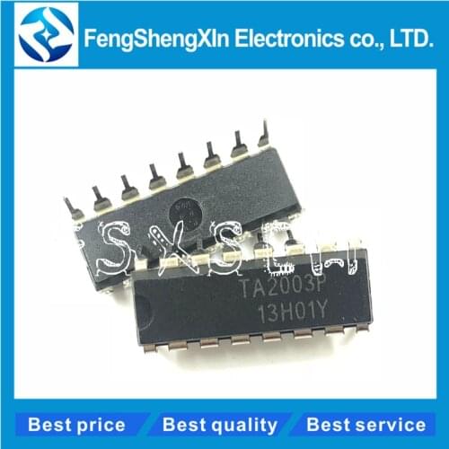 50pcs/lot New TA2003 TA2003P DIP-16 AM/FM RADIO IC Chip
