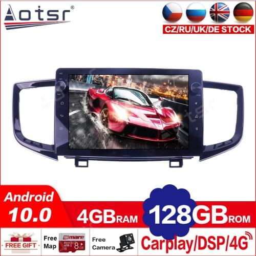For Honda Pilot 2016 Android10.0 Car Radio Multimedia Video Audio Player Navigation GPS support Carplay Auto Stereo Tape DVD