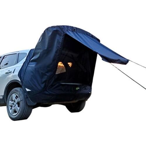 Car Truck Tent Rear Extension Tent Rainproof Sun Protection Portable For SUVs Camping Truck Tent Sun Shelter Sunshade Rainproof