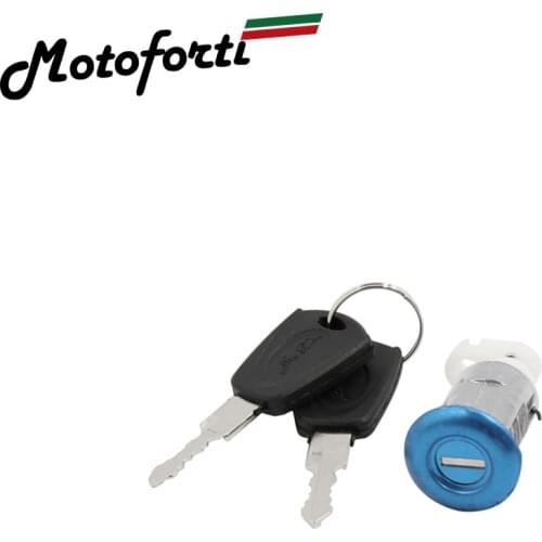 Motoforti Rear Truck Security Lock With Keys Cylinder Security Sitting Seat Lock For Scooter Motorcycle Scooter