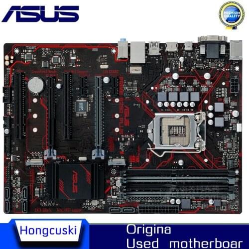 For Asus PRIME B250-PLUS Desktop Motherboard Socket LGA 1151 DDR4 B250 SATA3 USB3.0 Motherboard