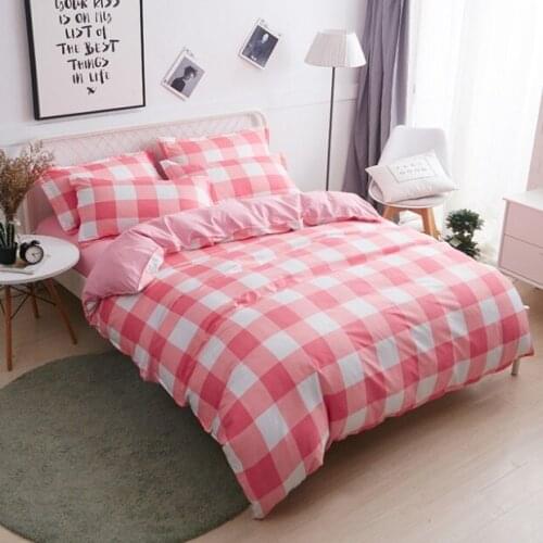 Home Textile Autumn Dark-color Flower Series Bed Linens 4pcs Bedding Sets Bed Set Duvet Cover Bed Sheet Mans Cover Set