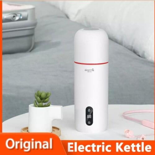 Deerma Electric Water Cup 350ML Portable Kettle Smart Temperature Control Thermos Touch Control Insulation Bottle