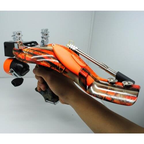 Laser Slingshot Powerful Fishing Catapult Super Strong Hunting Professional Catapult Full Set Slingshot With Fishing Reel