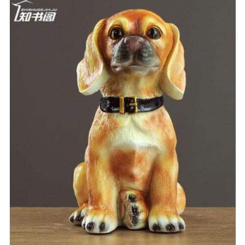 DOG PLACES HANDICRAFT SMALL PIGGY BANK TASTE ORIGINALITY LOVELY TV ARK WINE ARK BEDROOM ROOM INDIVIDUAL CHARACTER ADORNMENT