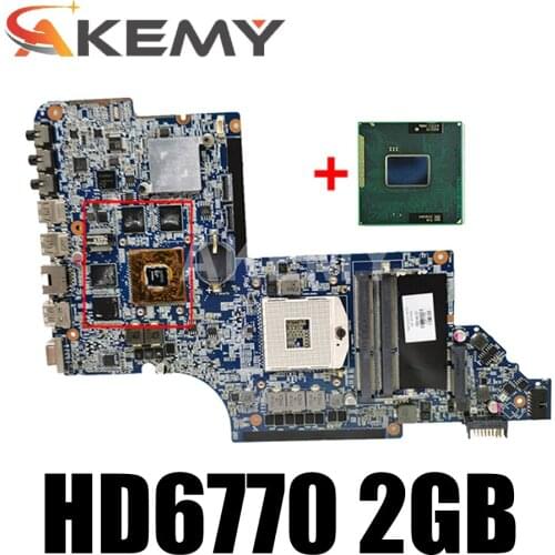 For HP Pavilion DV6T DV6-6000 motherboard 665342-001 665342-601 Laptop Motherboard HD6770 2GB Notebook Tested OK Free Shipping