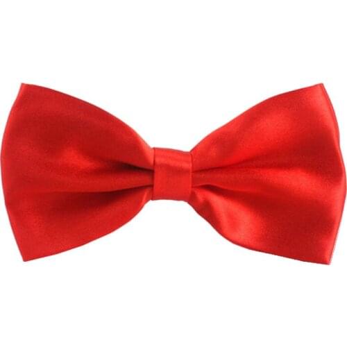 Fashion Plain Polyester Bow Tie Grid Men And Women General Party Neckties Butterfly Bowtie, 1000pcs
