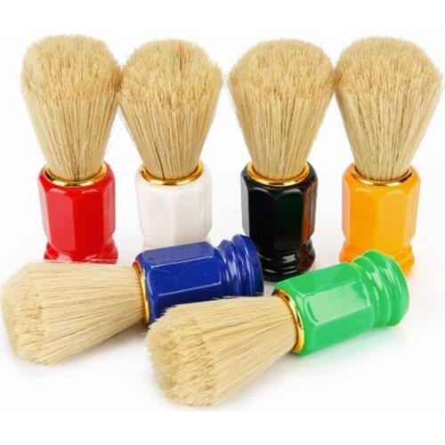 Men Shaving Beard Brush Badger Hair Shave Wooden Handle Facial Cleaning Appliance High Quality Pro Salon Tool Safety Razor Brush