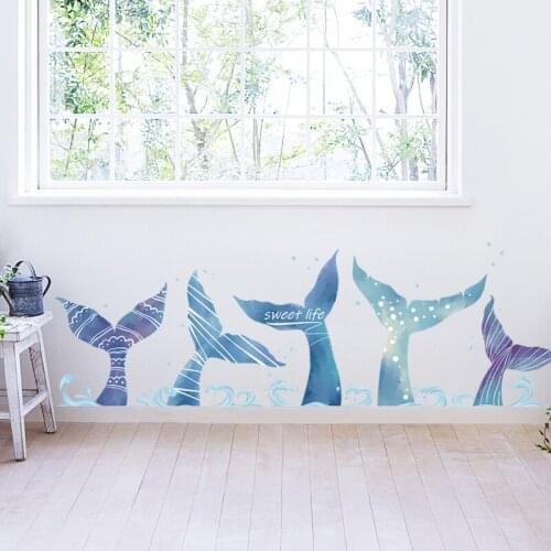 Cartoon Animal Wall Sticker Skirting Line Wall Paste Self Adhesive Wallpaper Bedroom Decoration Toilet Stickers Waterproof PVC