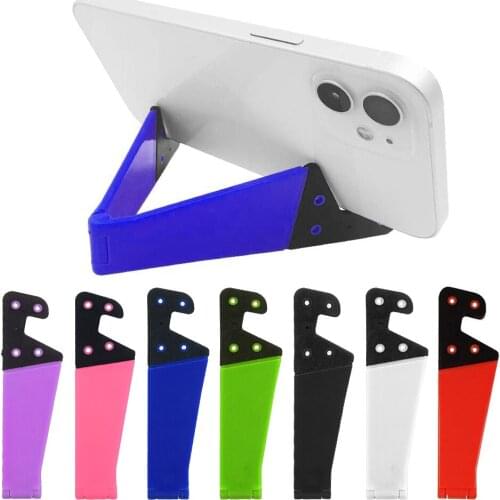 Foldable V-Shape Cell Phone Holder Tablet Stand For IPhone Huawei Xiaomi Phone Phone Desktop Holder Stand For Cell Phone IPad