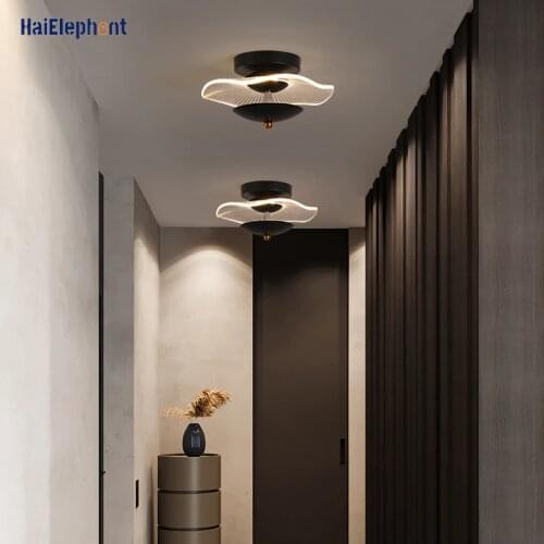 Modern Aisle Ceiling Lights Indoor Lighting For Hallway Balcony Bedroom Corridor Porch Decorative Fixtures Ins Led Nordic Lamps