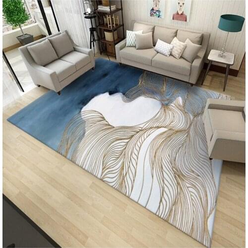 Contemporary Simple Style Modern Abstract Area Rug Living Room Floor Carpet Indoor Large Bedroom Decoration Multi Carpet Home