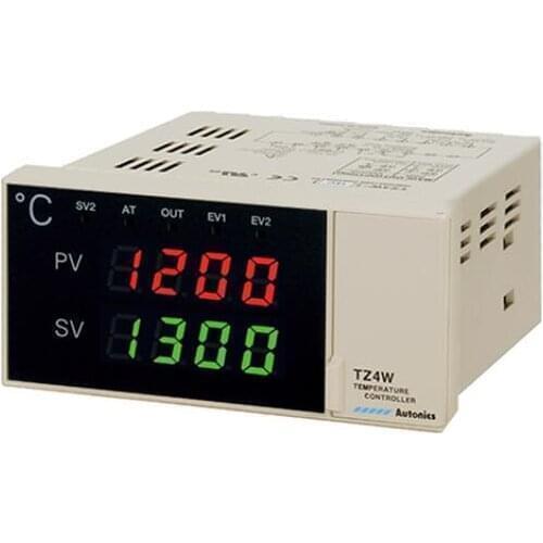 TZ4W-A4R PID Temp Control, W96xH48mm, Digital, Relay Output, 2 Alarm Outputs, PV Retransmission,100-240 VAC