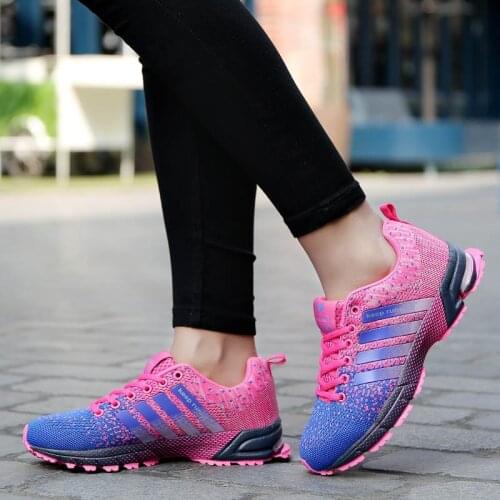 Ladies Sneakers 2020 Casual Women Shoes Basket Femme Fashion Womens Trainers Zapatillas Mujer Breathable Flat Trampki Damskie