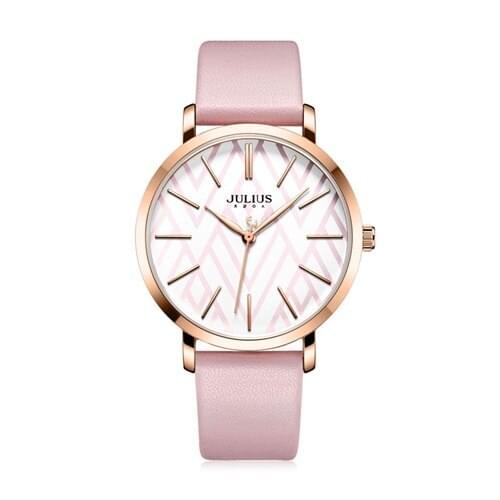 Big Julius 1114 Womens Watch Japan Quartz Lady Cute Hours Fashion Clock Bracelet Leather School Girls Birthday Gift No Box